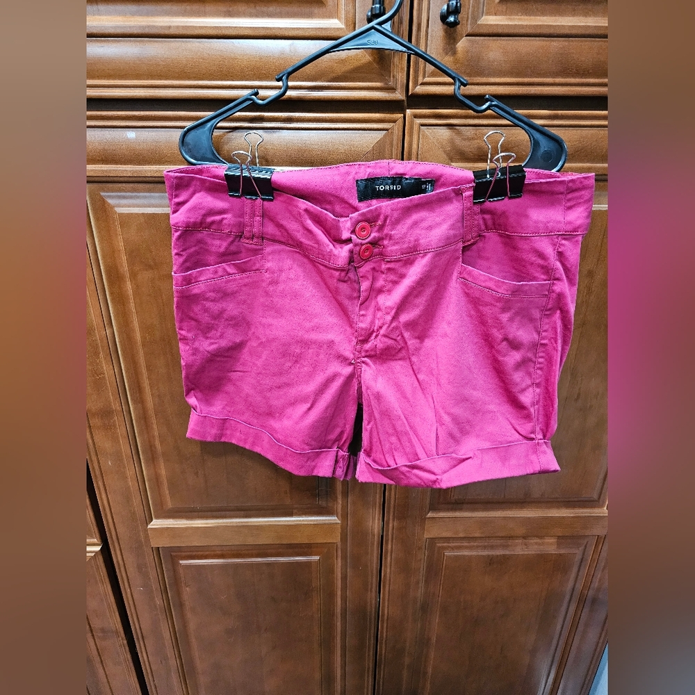 Torrid Dark Pink Shorts #546